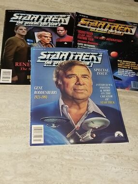 Star Trek The Official Fan Club Magazines